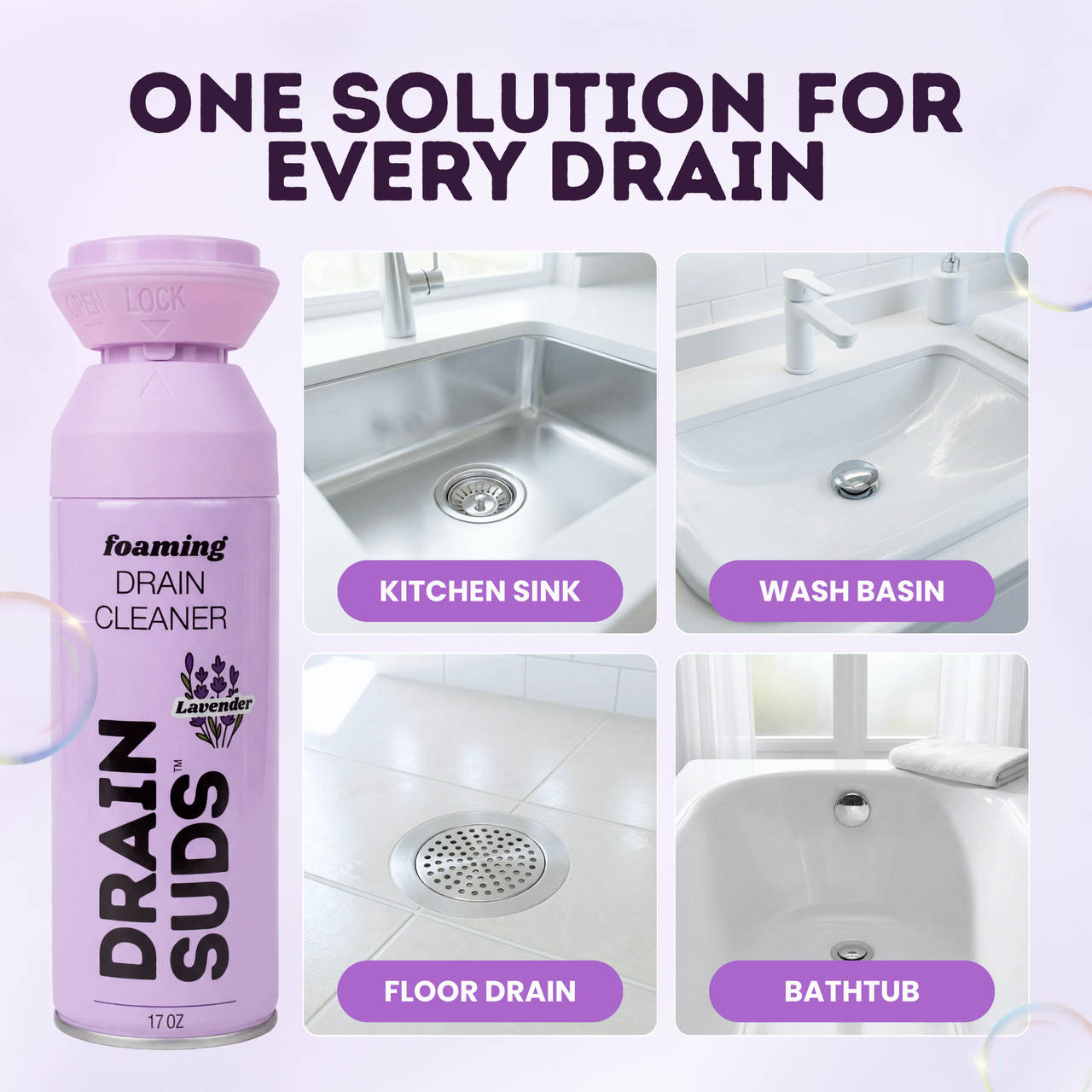 DRAIN SUDS™ - LAVENDER