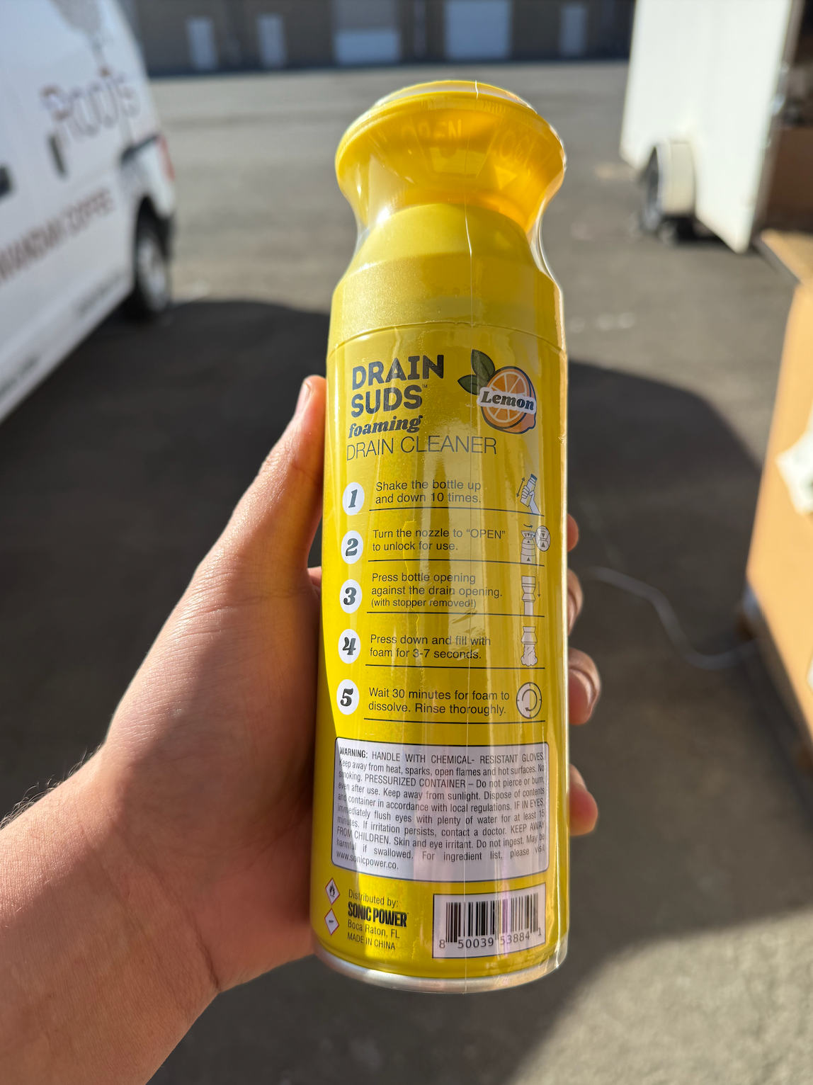 DRAIN SUDS™ - LEMON